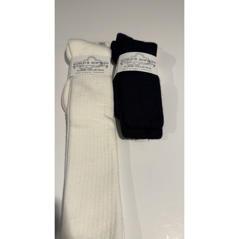 Worlds Softest Socks Women’s. Two Pair Size medium